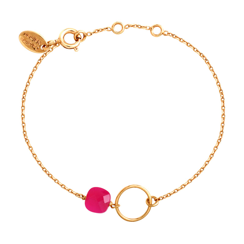 Bracelet Fidji Onyx Rose