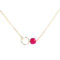 Collier Fidji Onyx Rose