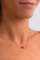Collier Fidji Onyx Rose