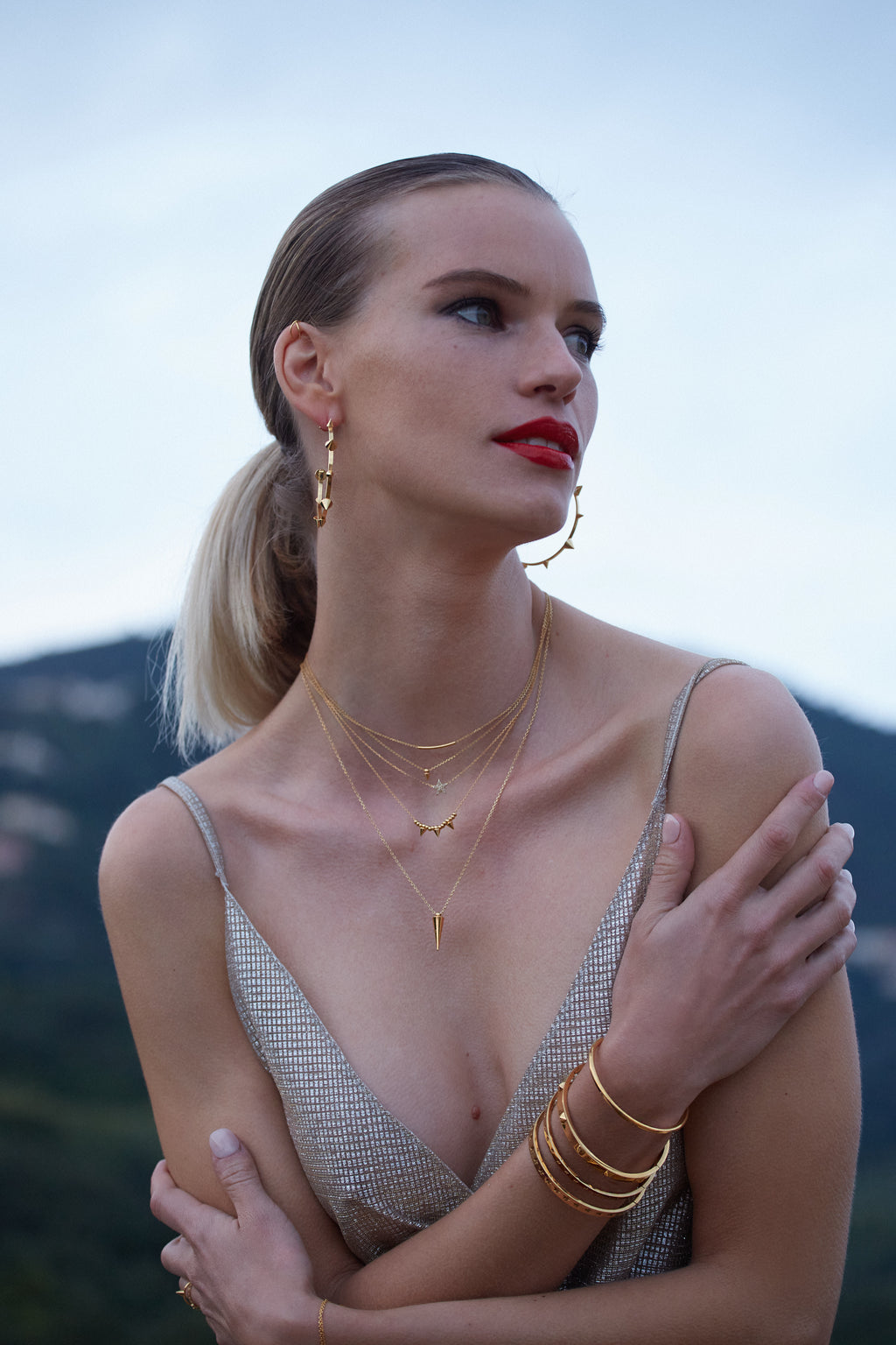 Collar Fineline Oro