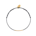 Fineline Cord Bracelet Black
