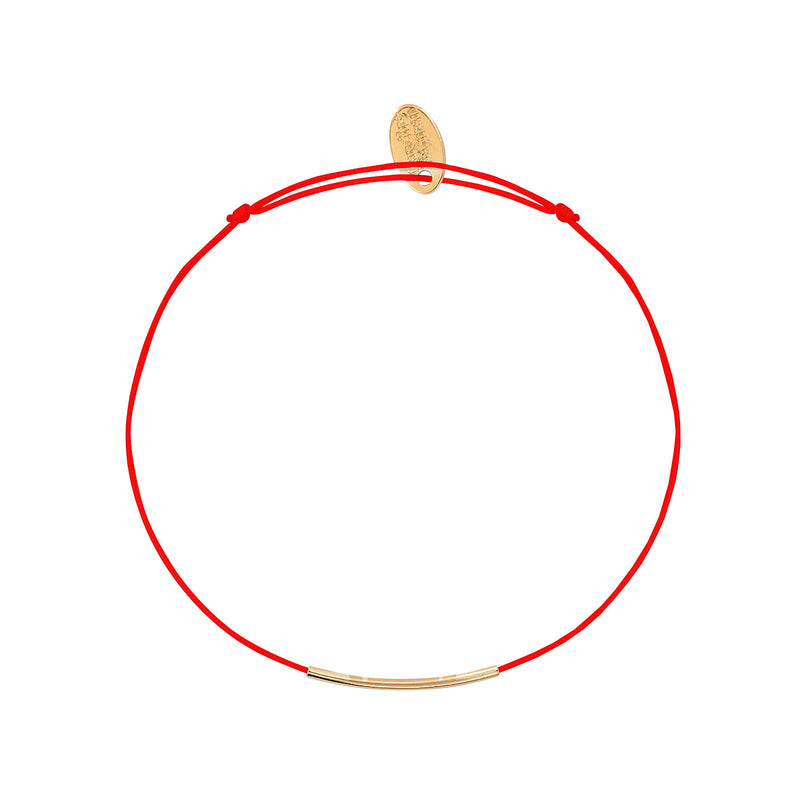 Bracelet Cordon Fineline Tomate