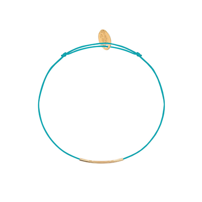 Bracelet Cordon Fineline Turquoise