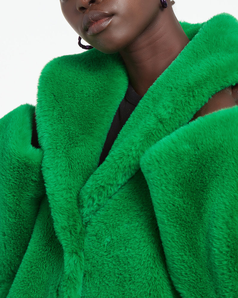 Manteau Fiona Koba - Kelly Green