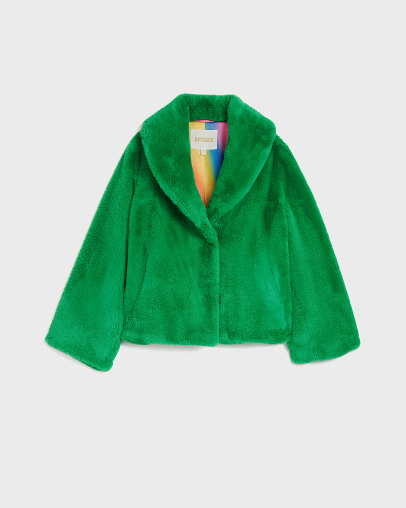 Manteau Fiona Koba - Kelly Green