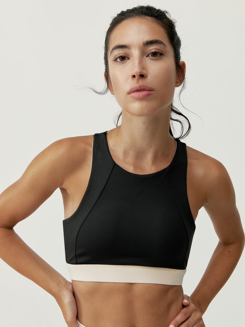 Brassière Fiorella - Noir/Tapioca - Femme