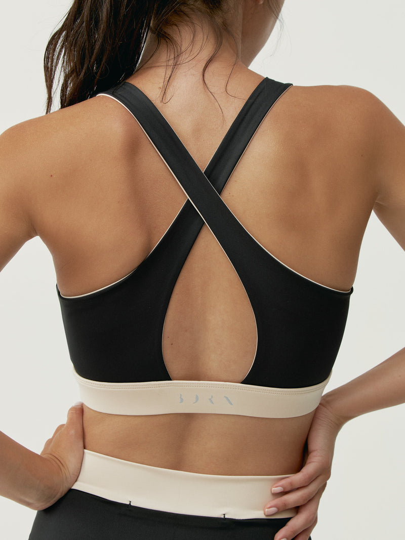 Brassière Fiorella - Noir/Tapioca - Femme