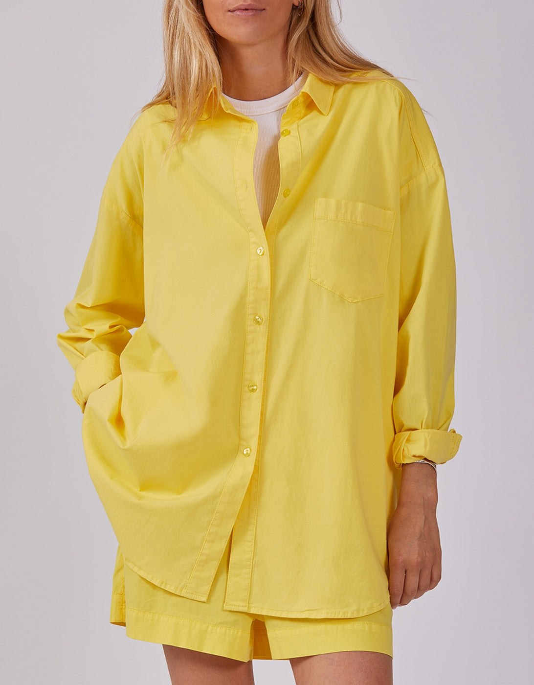 Camisa Firenze - Lemon Zest - Mujer