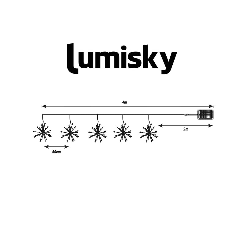 Solar Garland - Fireworks String Light 450