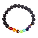 Pulsera de Yoga de Piedra Volcánica Onamaste
