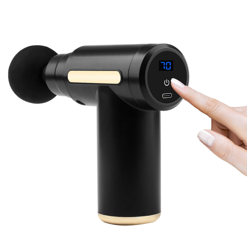 Mini Pistolet De Massage - Noir - Mixte