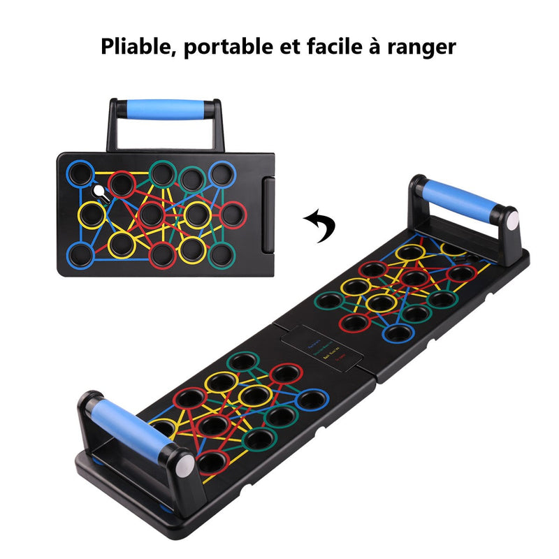 Tabla de flexiones multifuncional