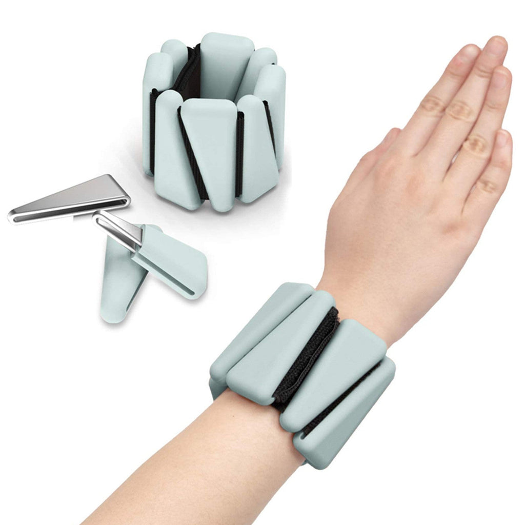 Wrist & Ankle Weights (2 x 500 g, Premium Silicone)