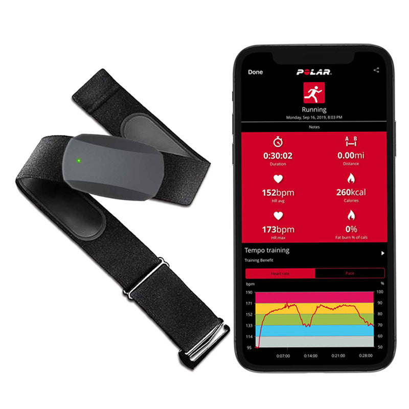 Sensor cardíaco conectado Bluetooth y Ant+