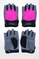 Bodybuilding Gloves - Pink/Black - Mixed