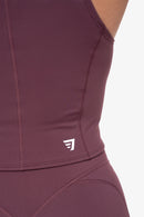 Débardeur Power Crop Smooth-Fit - Grape