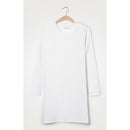 Robe Col Rond Exclu Retail - Blanc - Femme