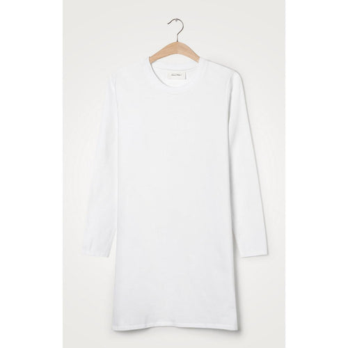 Robe Col Rond Exclu Retail - Blanc - Femme