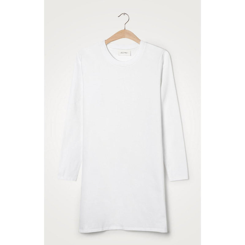 Robe Col Rond Exclu Retail - Blanc - Femme