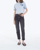 Jean Droit Cropped - Femme
