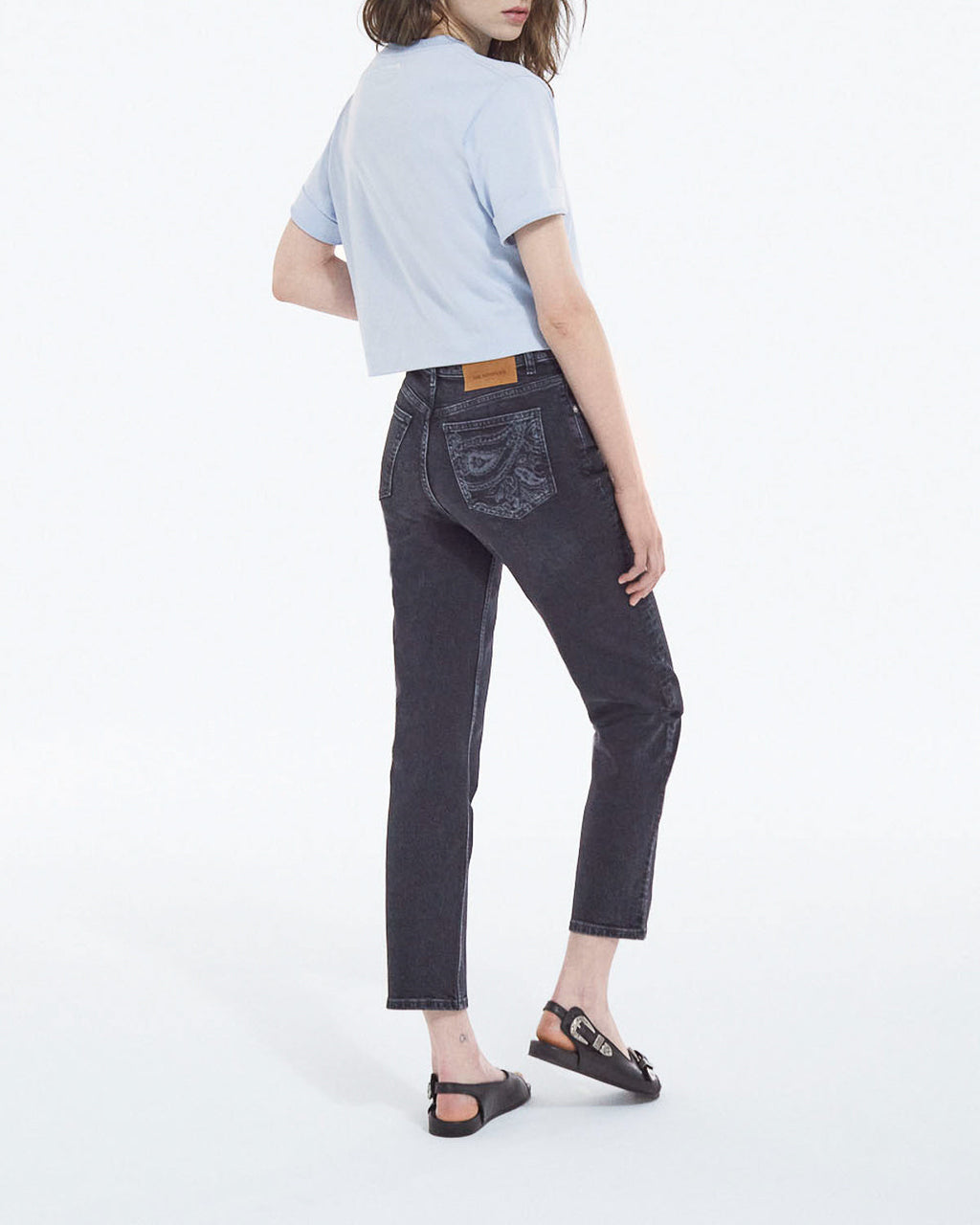The Kooples - Jean Recto Cropped - Mujer