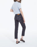 Jean Droit Cropped - Femme