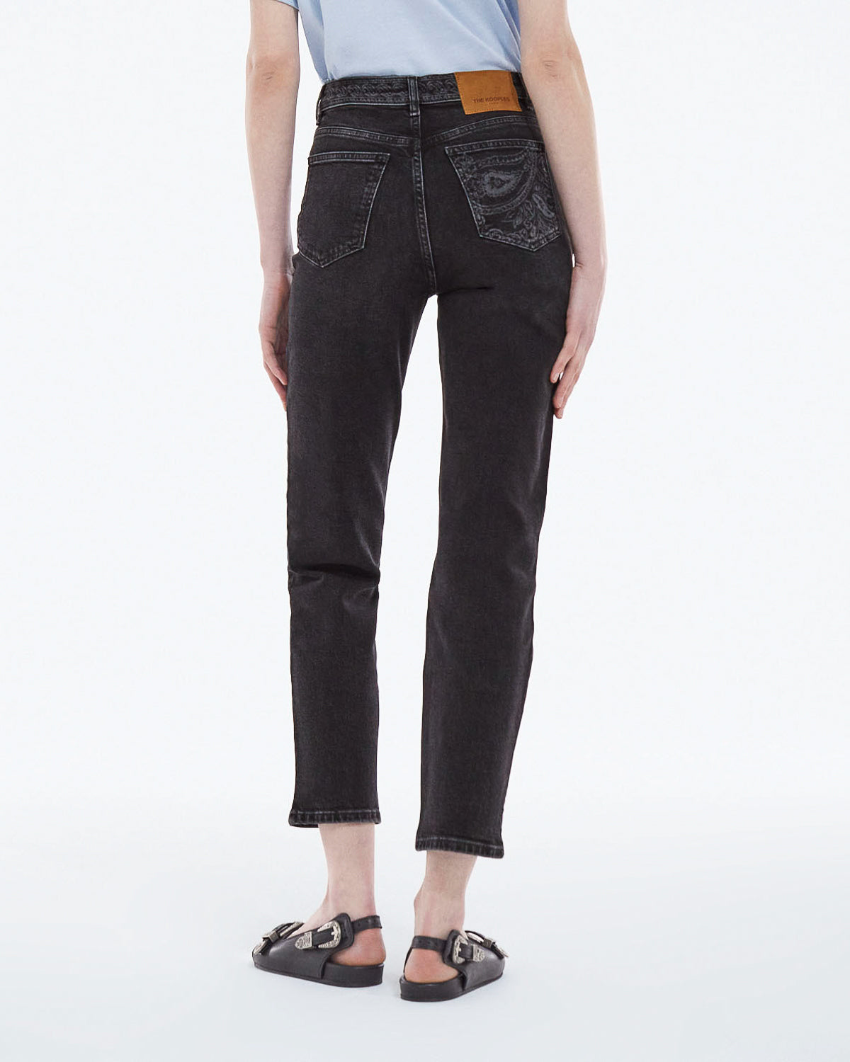 The Kooples - Jean Recto Cropped - Mujer