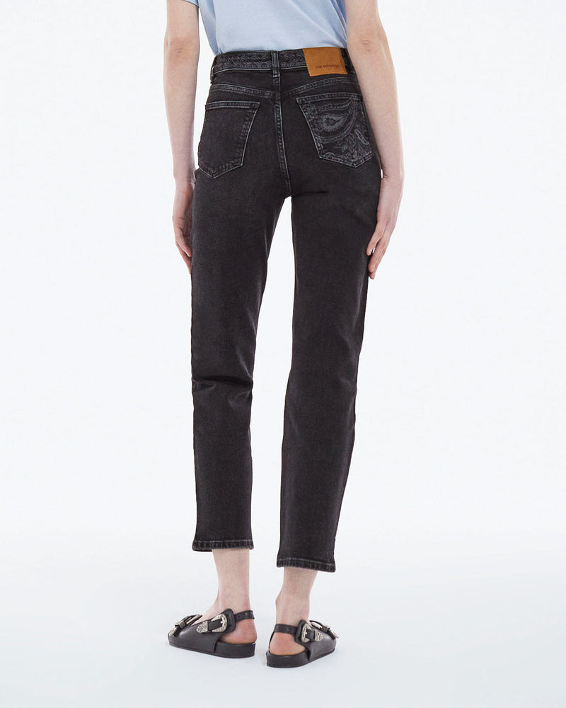 Jean Droit Cropped - Femme