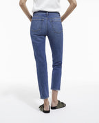 The Kooples - Jean Slim Azul Desgastado - Mujer