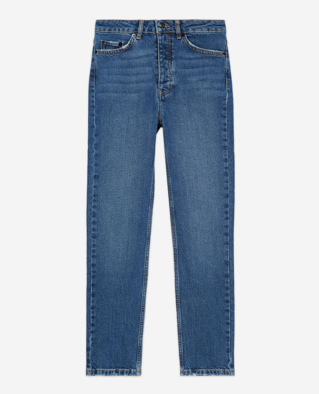 The Kooples - Jean Slim Azul Desgastado - Mujer