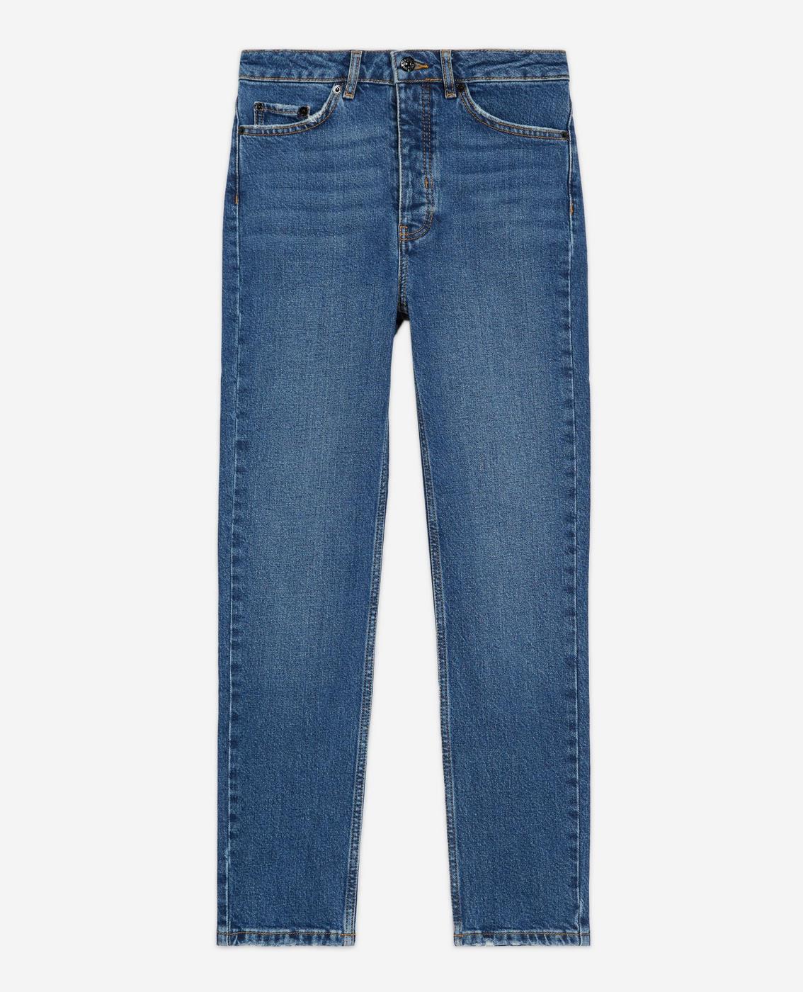 The Kooples - Jean Slim Azul Desgastado - Mujer