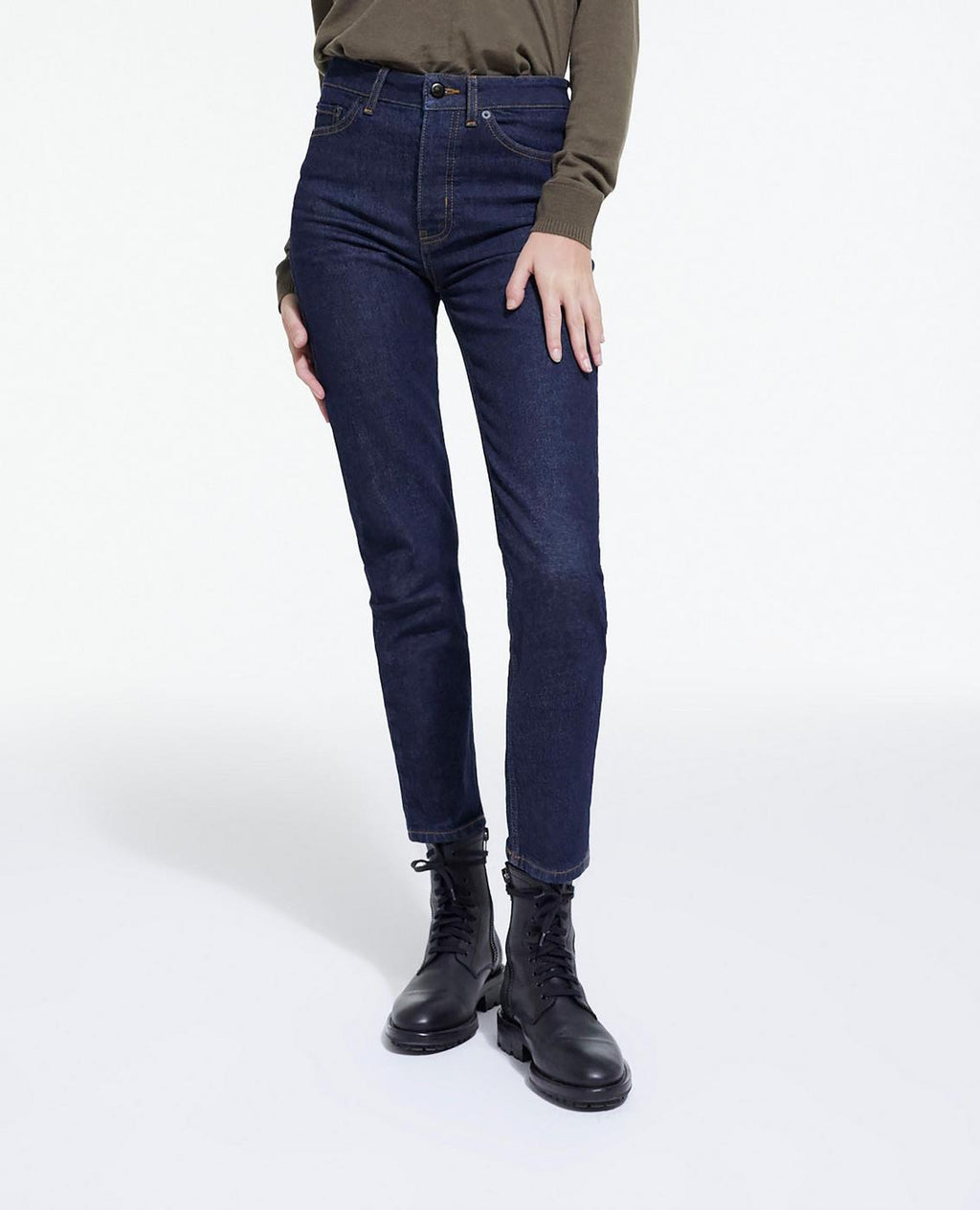 The Kooples - Vaquero Slim - Azul Marino - Mujer