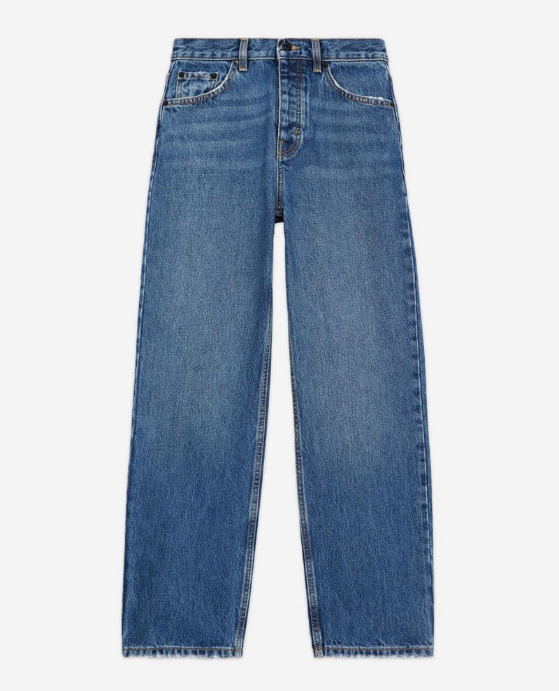 The Kooples - Vaqueros Rectos Delave Azul - Mujer