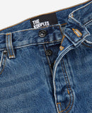 The Kooples - Vaqueros Rectos Delave Azul - Mujer