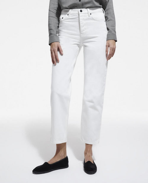 Jean Droit - Blanc - Femme