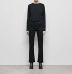 The Kooples - Jean Bootcut - Noir - Femme