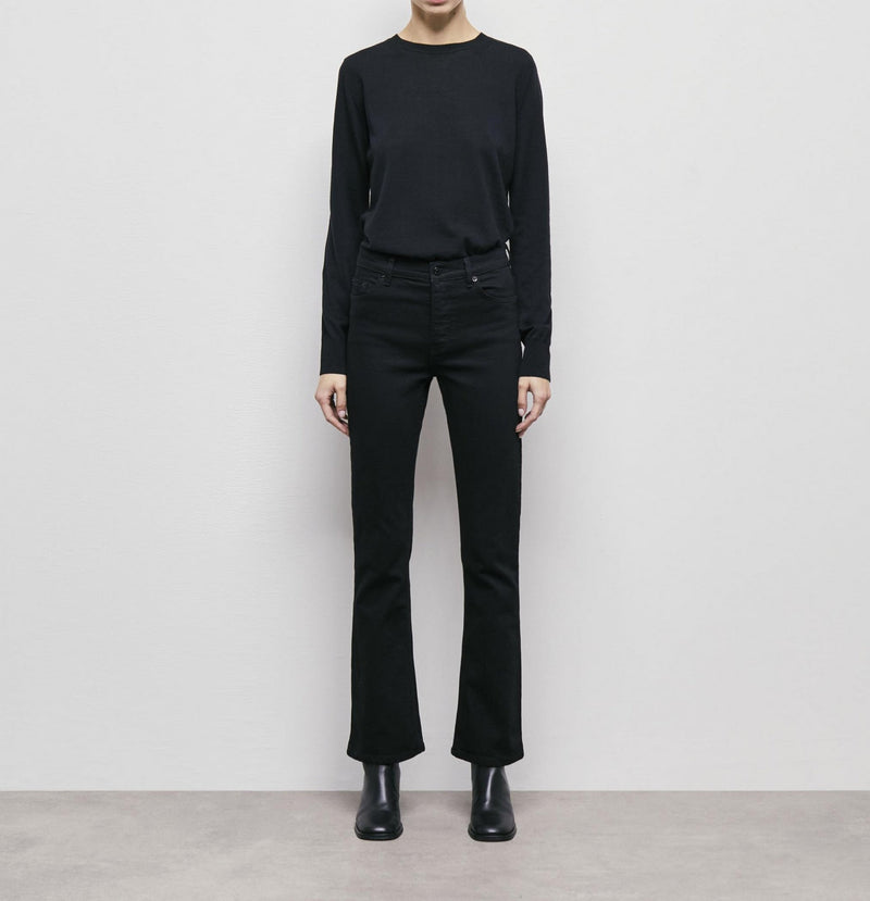 Bootcut Jeans - Black - Women