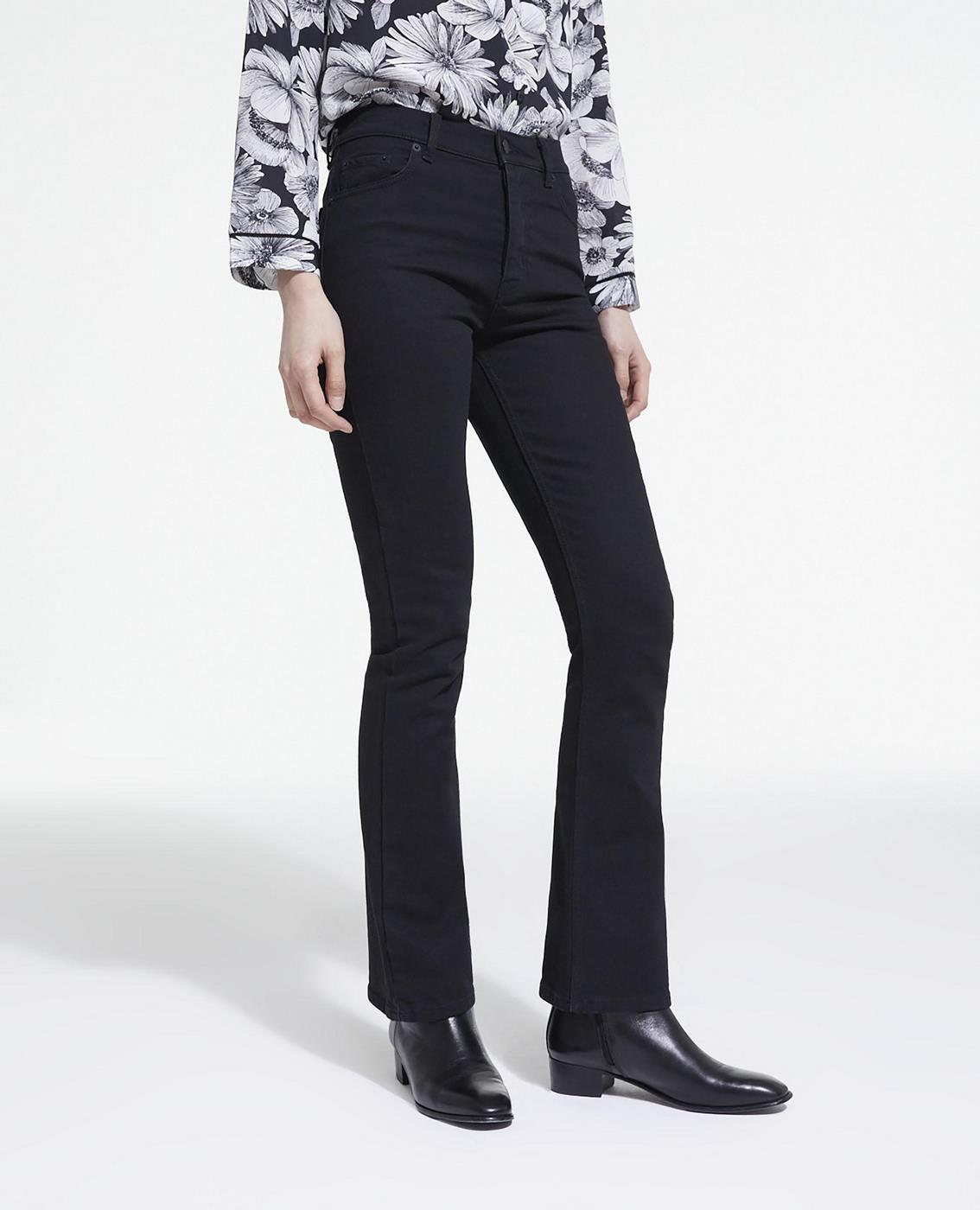 The Kooples - Jean Bootcut - Noir - Femme