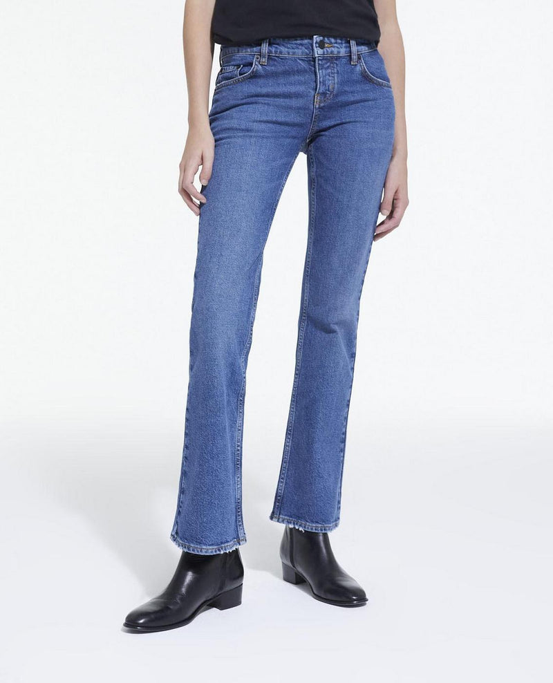 The Kooples - Jean Bootcut Bleu Delave - Femme