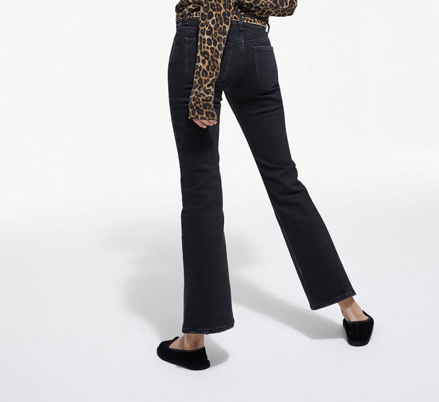The Kooples - Jean Bootcut - Noir - Femme