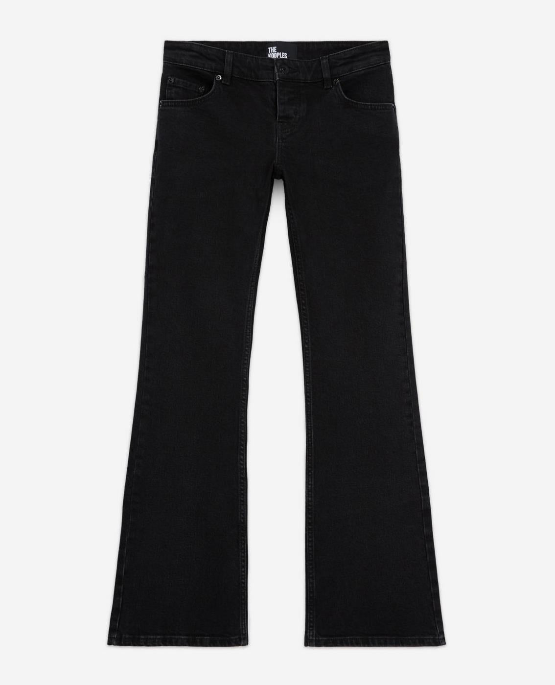 The Kooples - Jean Bootcut - Noir - Femme