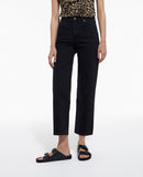 Straight Jeans - Black - Women