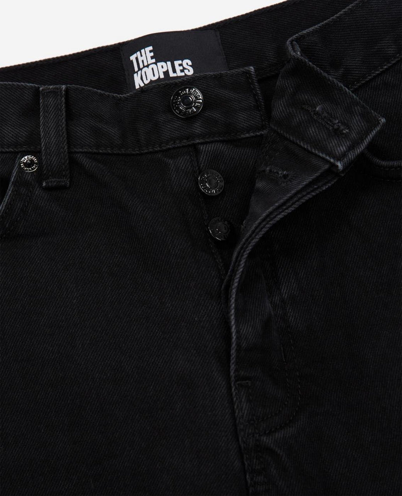 Straight Jeans - Black - Women