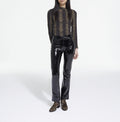 The Kooples - Jean Bootcut - Noir - Femme