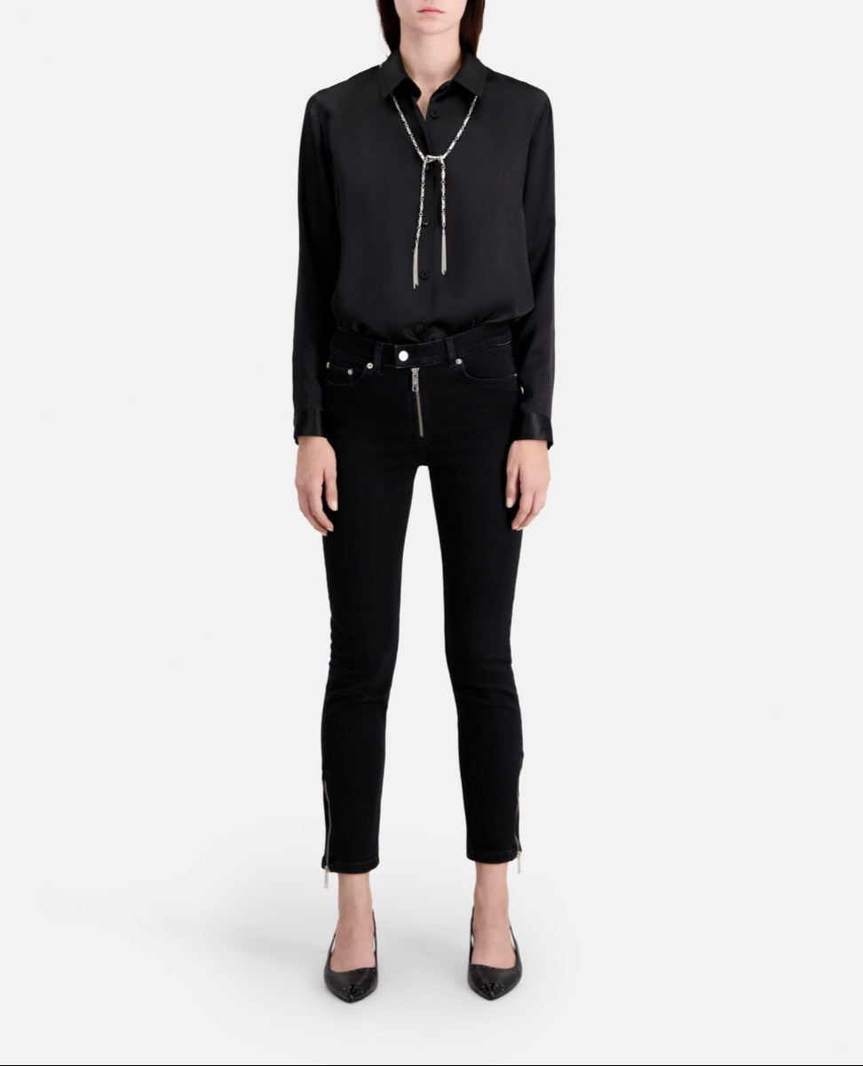 The Kooples - Slim Jeans - Black - Women