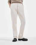 The Kooples - Jogging Écru Coupe Droite - Femme