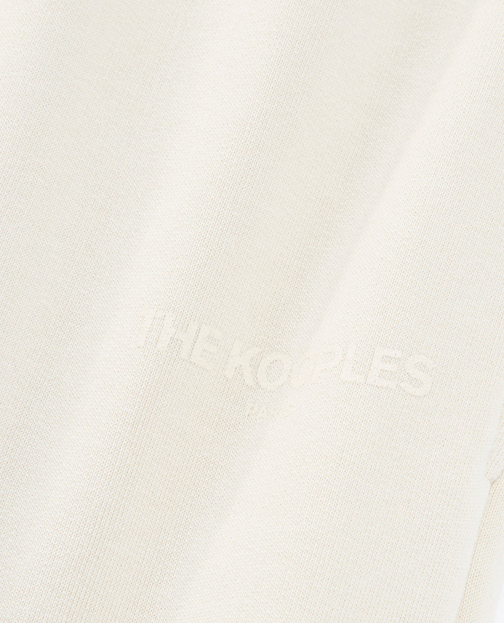The Kooples - Jogging Écru Coupe Droite - Femme