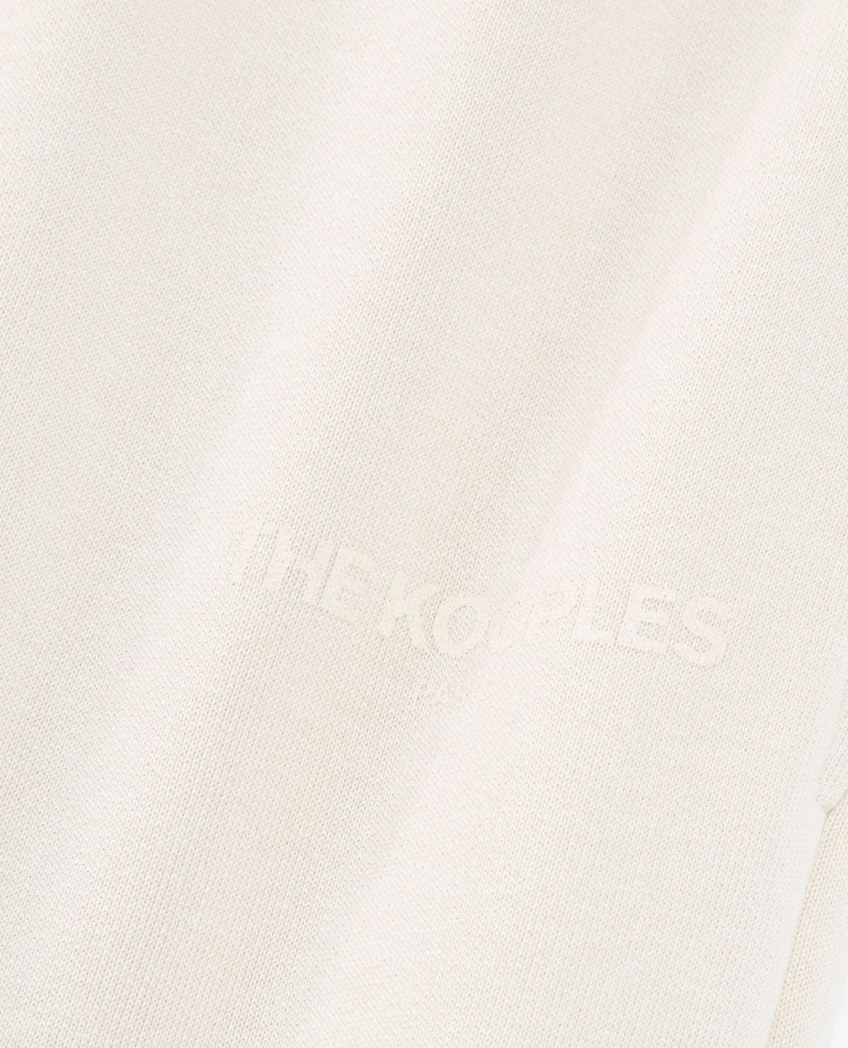 The Kooples - Jogging Écru Coupe Droite - Femme