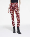 The Kooples - Legging Taille Haute - Rouge - Femme