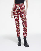 The Kooples - Legging Taille Haute - Rouge - Femme